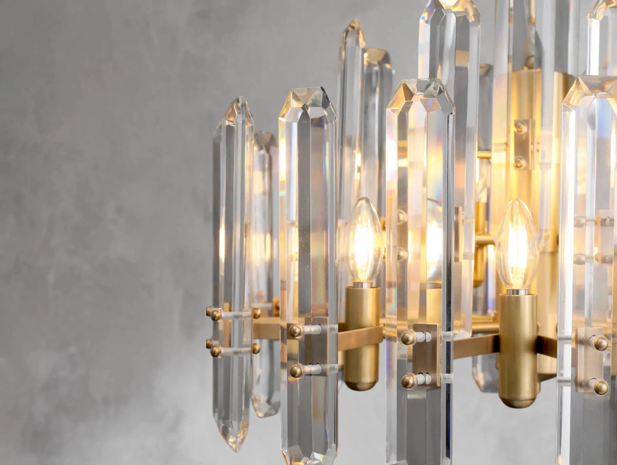Baingham Round Chandelier - Zelno Lighting