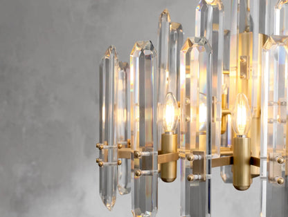 Baingham Round Chandelier - Zelno Lighting