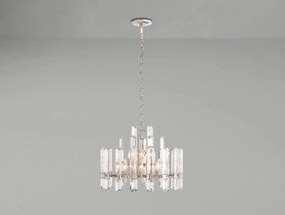 Baingham Round Chandelier - Zelno Lighting