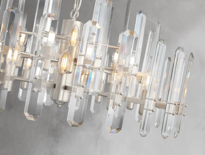 Baingham Round Chandelier - Zelno Lighting