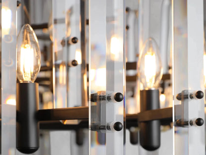 Baingham Round Chandelier - Zelno Lighting