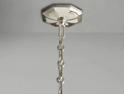 Baingham Round Chandelier - Zelno Lighting