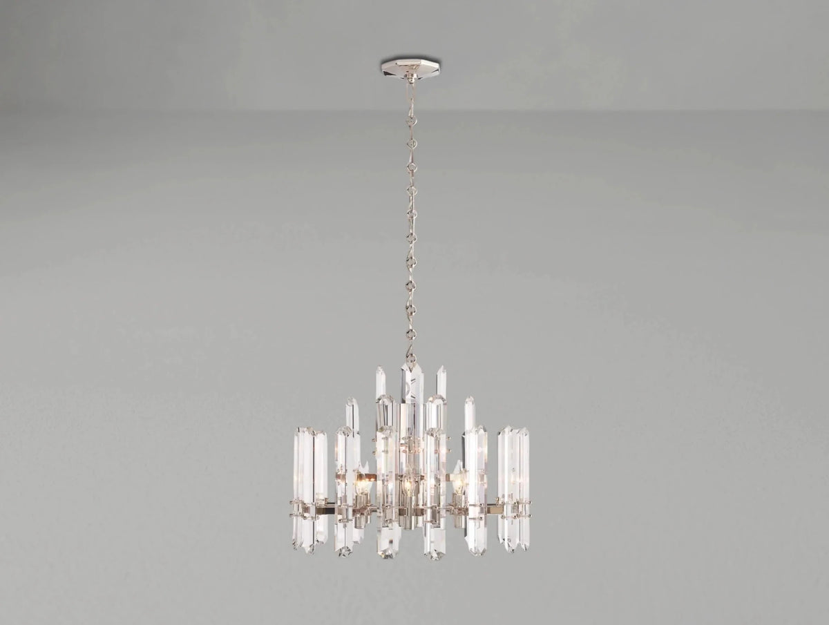 Baingham Round Chandelier - Zelno Lighting