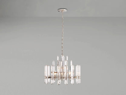 Baingham Round Chandelier - Zelno Lighting