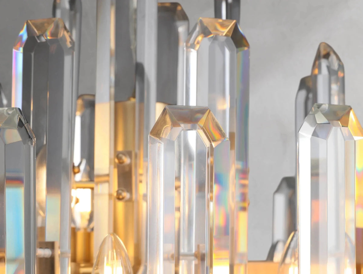 Baingham Round Chandelier - Zelno Lighting
