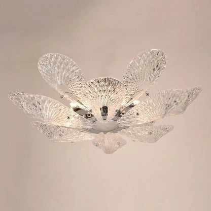 Bella Murano Glass Flower Chandelier - Zelno Lighting