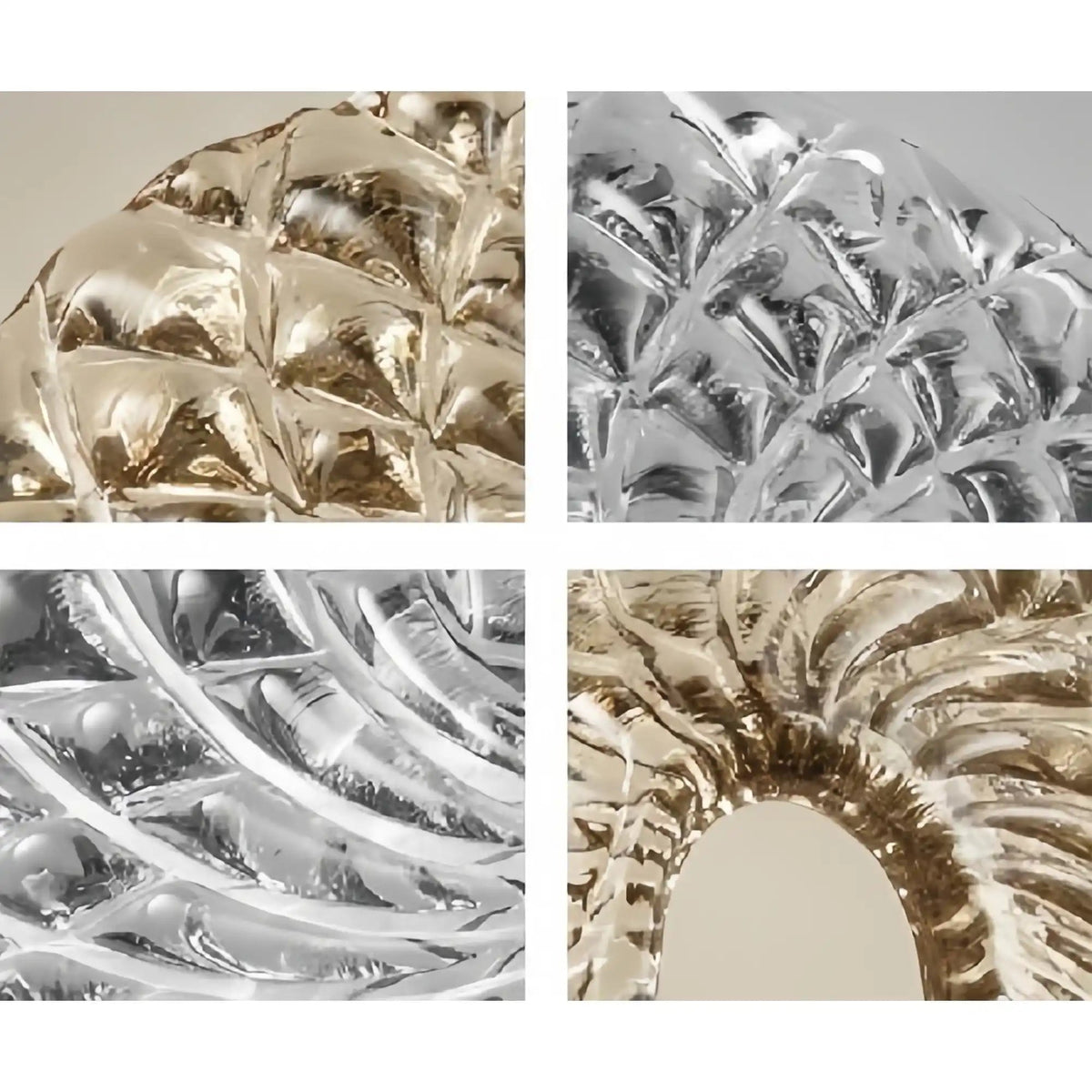 Bella Murano Glass Flower Flushmount - Zelno Lighting