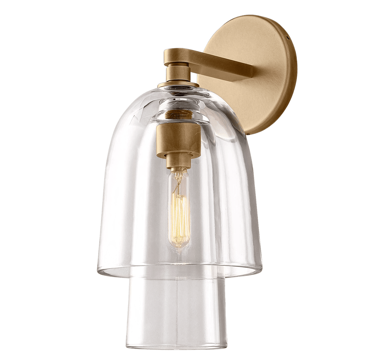 Blom Glass Flute Sconce - Zelno Lighting
