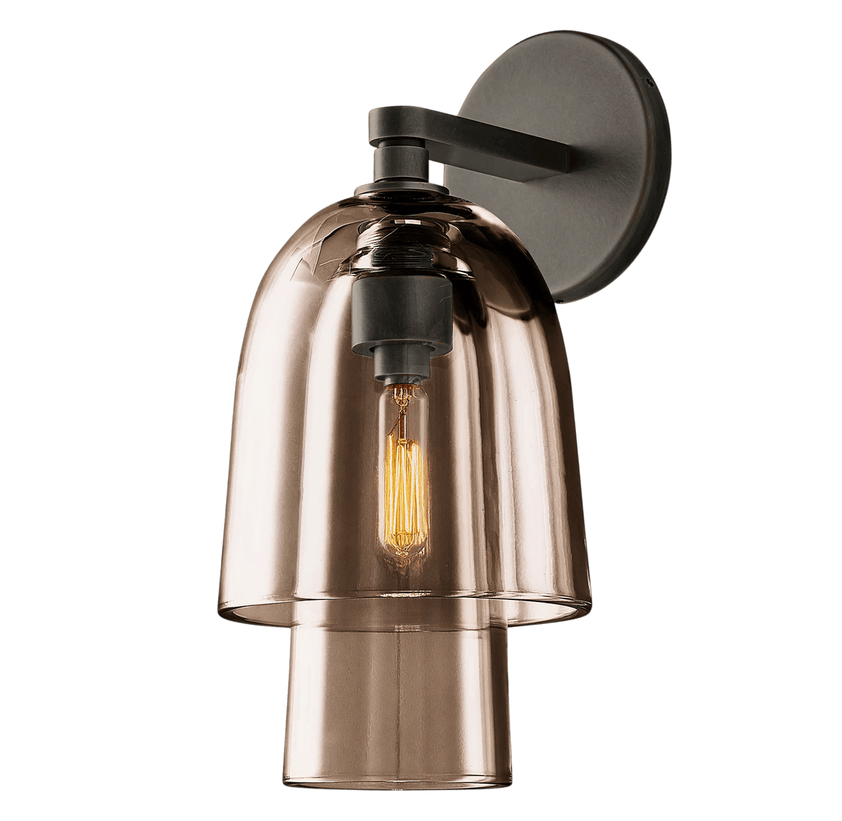 Blom Glass Flute Sconce - Zelno Lighting