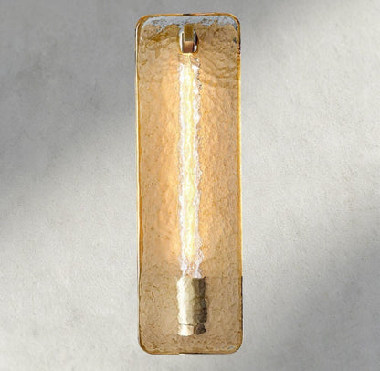 Calomota Glass/ Alabaster Sconce 13", 16" - Zelno Lighting