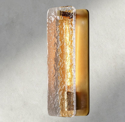 Calomota Glass/ Alabaster Sconce 13", 16" - Zelno Lighting
