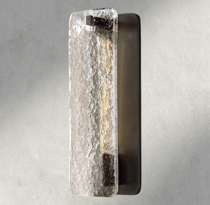 Calomota Glass/ Alabaster Sconce 13", 16" - Zelno Lighting