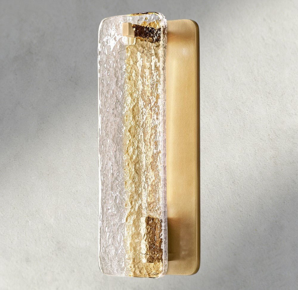Calomota Glass/ Alabaster Sconce 13", 16" - Zelno Lighting