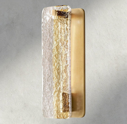 Calomota Glass/ Alabaster Sconce 13", 16" - Zelno Lighting