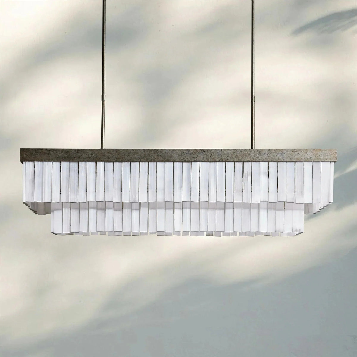 Cameron Rectangular Chandelier 49''59'' - Zelno Lighting