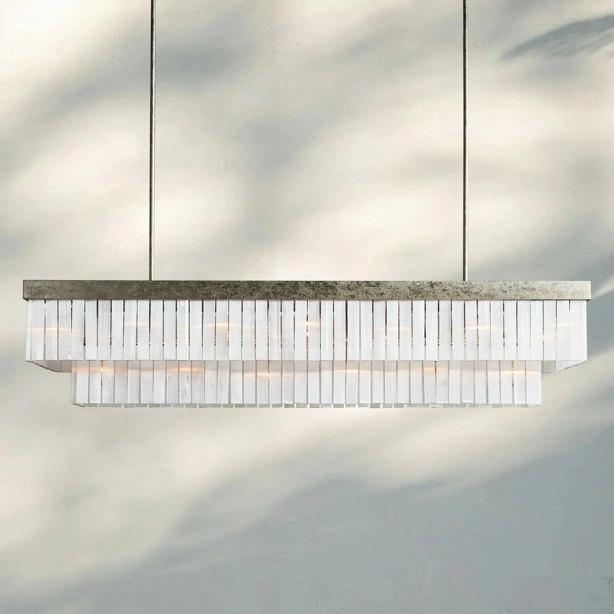 Cameron Rectangular Chandelier 49''59'' - Zelno Lighting