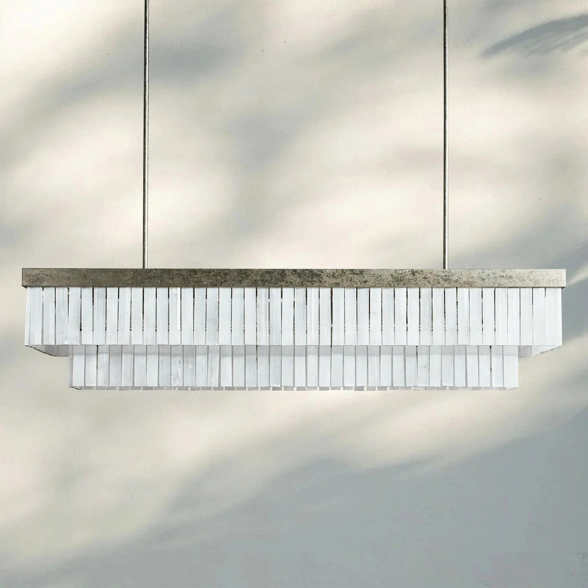 Cameron Rectangular Chandelier 49''59'' - Zelno Lighting