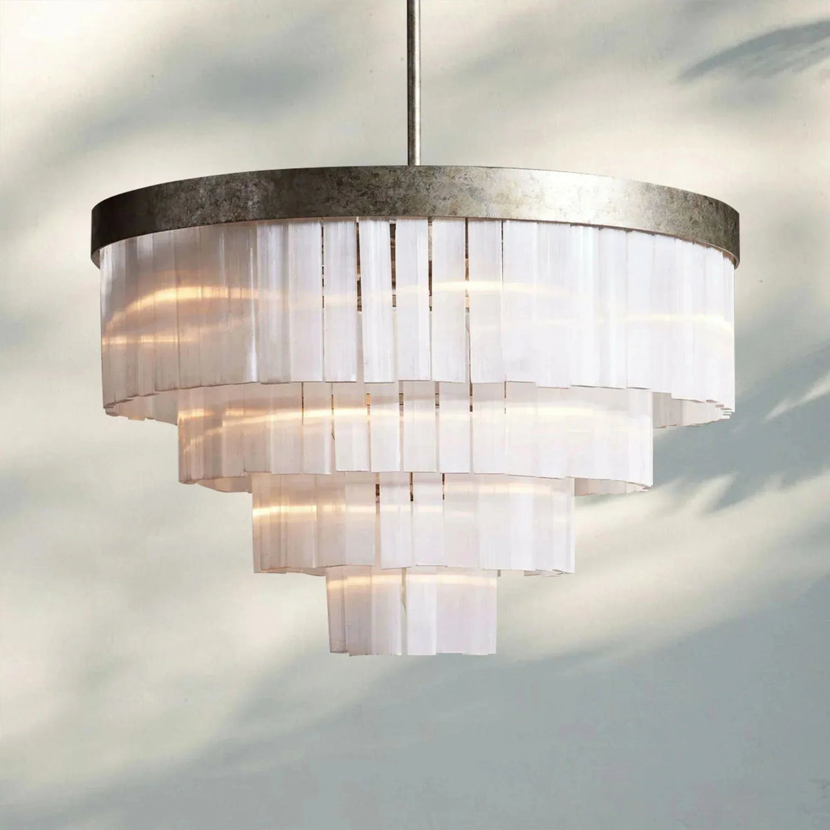 Cameron Round Chandelier 3/4 Tier - Zelno Lighting