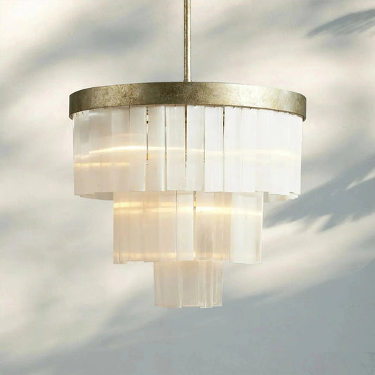 Cameron Round Chandelier 3/4 Tier - Zelno Lighting