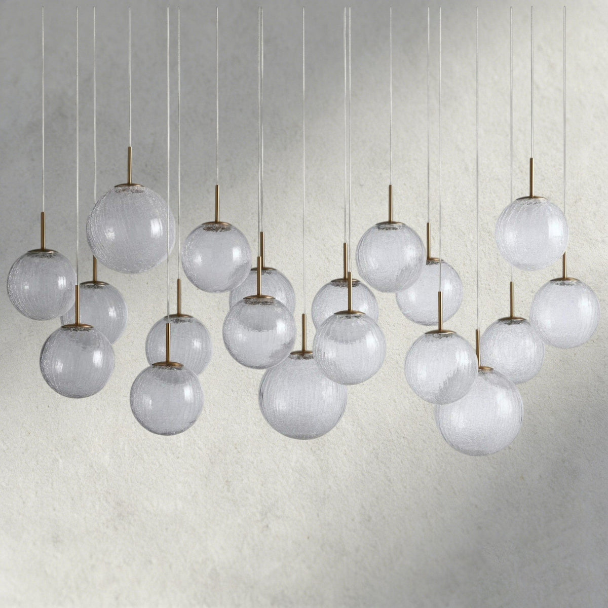 Casen Linear Chandelier 55", 65" - Zelno Lighting