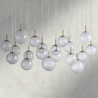 Casen Linear Chandelier 55", 65" - Zelno Lighting