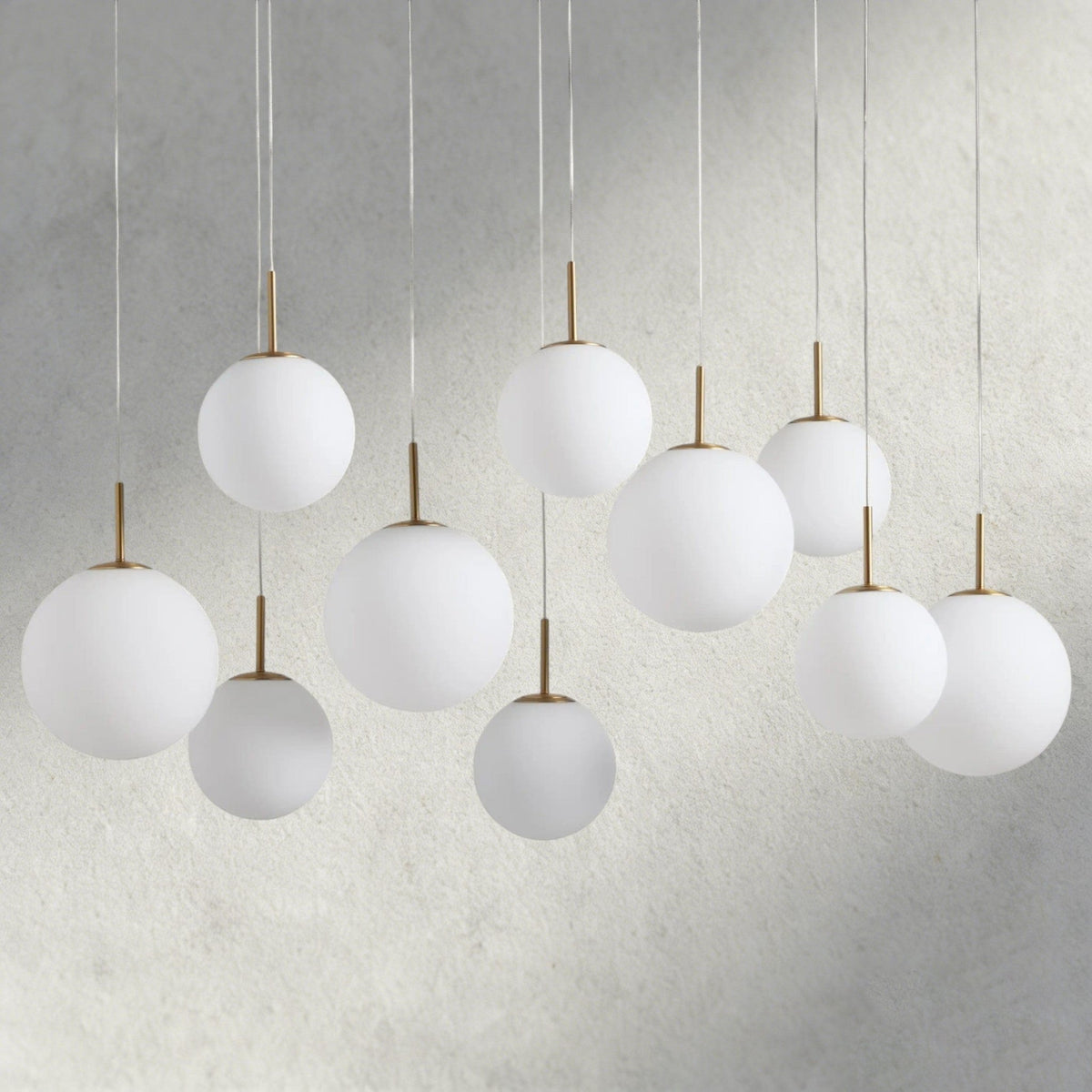 Casen Linear Chandelier 55", 65" - Zelno Lighting