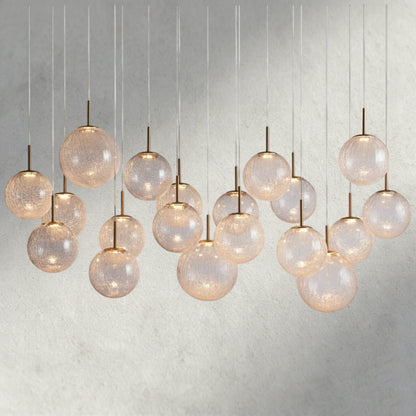 Casen Linear Chandelier 55", 65" - Zelno Lighting