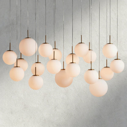 Casen Linear Chandelier 55", 65" - Zelno Lighting