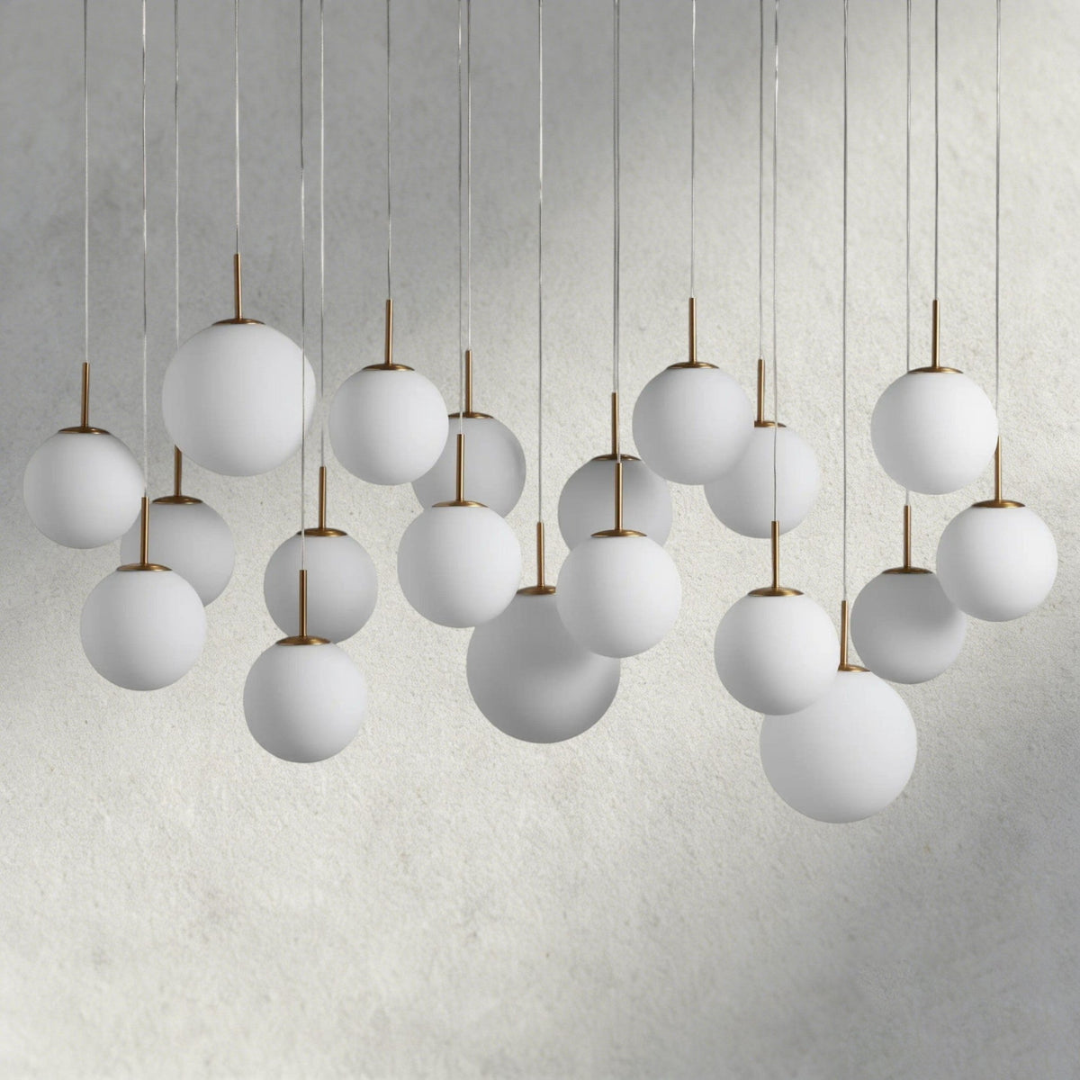 Casen Linear Chandelier 55", 65" - Zelno Lighting
