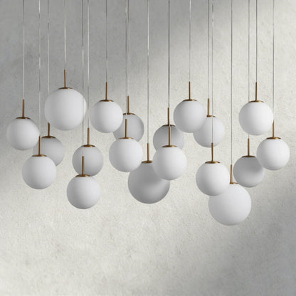 Casen Linear Chandelier 55", 65" - Zelno Lighting