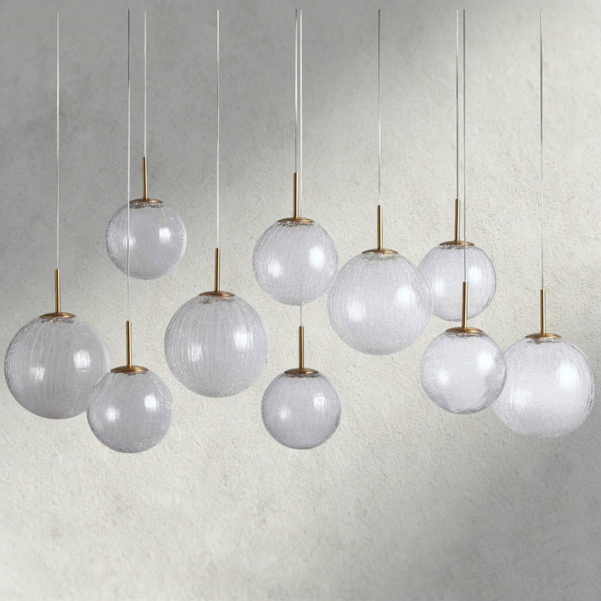 Casen Linear Chandelier 55", 65" - Zelno Lighting