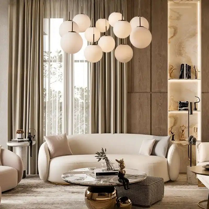 Casen Linear Chandelier 55", 65" - Zelno Lighting