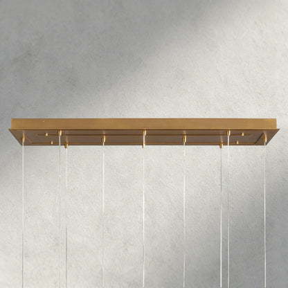 Casen Linear Chandelier 55", 65" - Zelno Lighting
