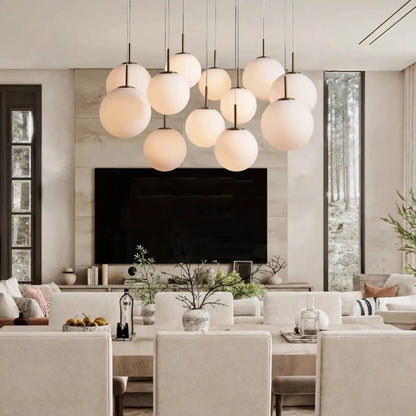 Casen Linear Chandelier 55", 65" - Zelno Lighting