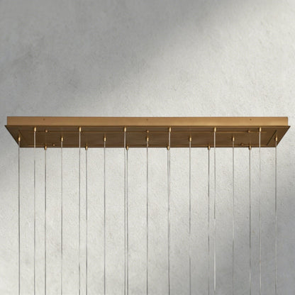 Casen Linear Chandelier 55", 65" - Zelno Lighting