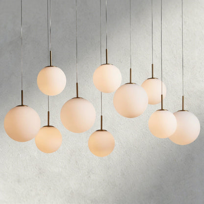 Casen Linear Chandelier 55", 65" - Zelno Lighting
