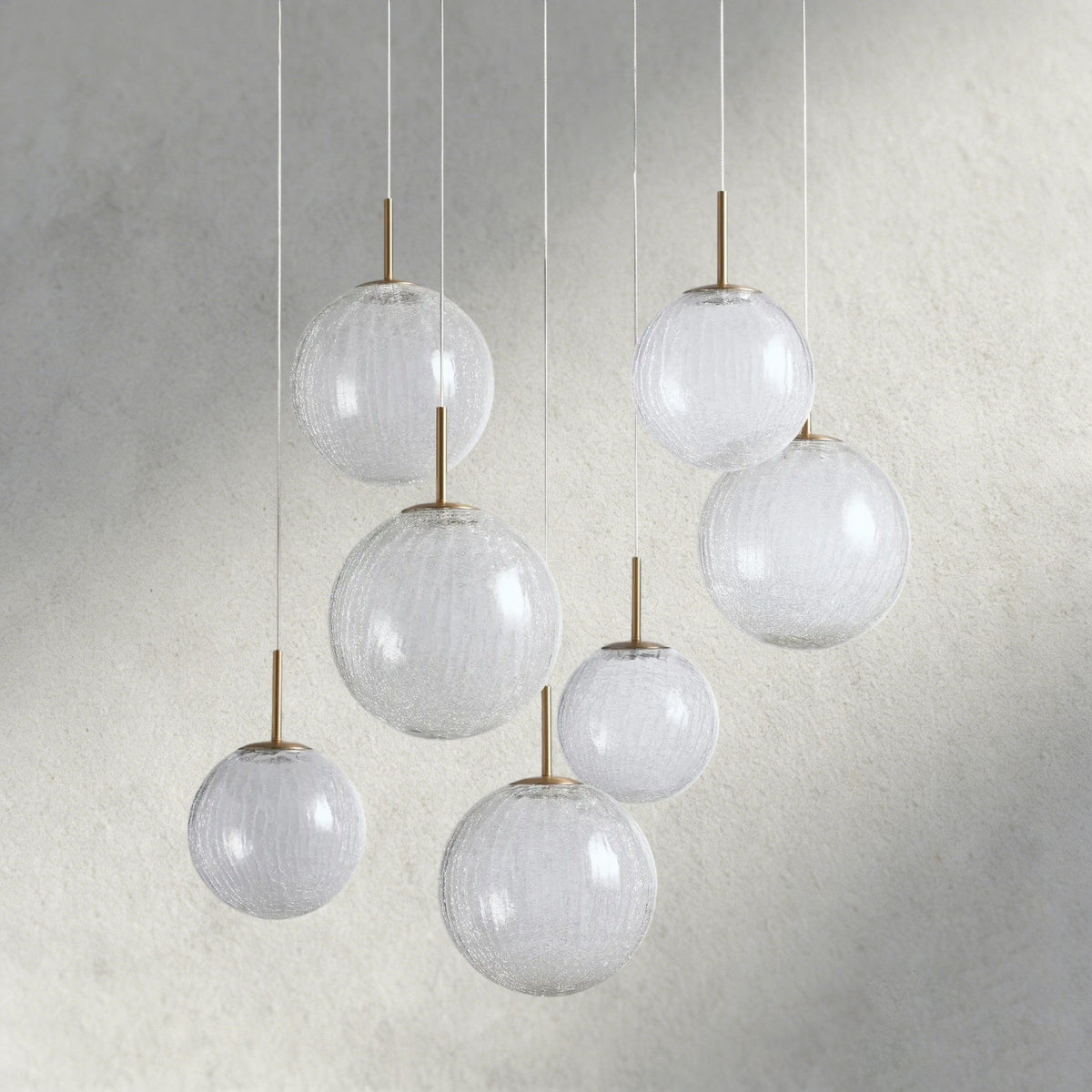 Casen Round Chandelier 20", 28", 34", 43" - Zelno Lighting