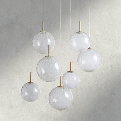 Casen Round Chandelier 20", 28", 34", 43" - Zelno Lighting