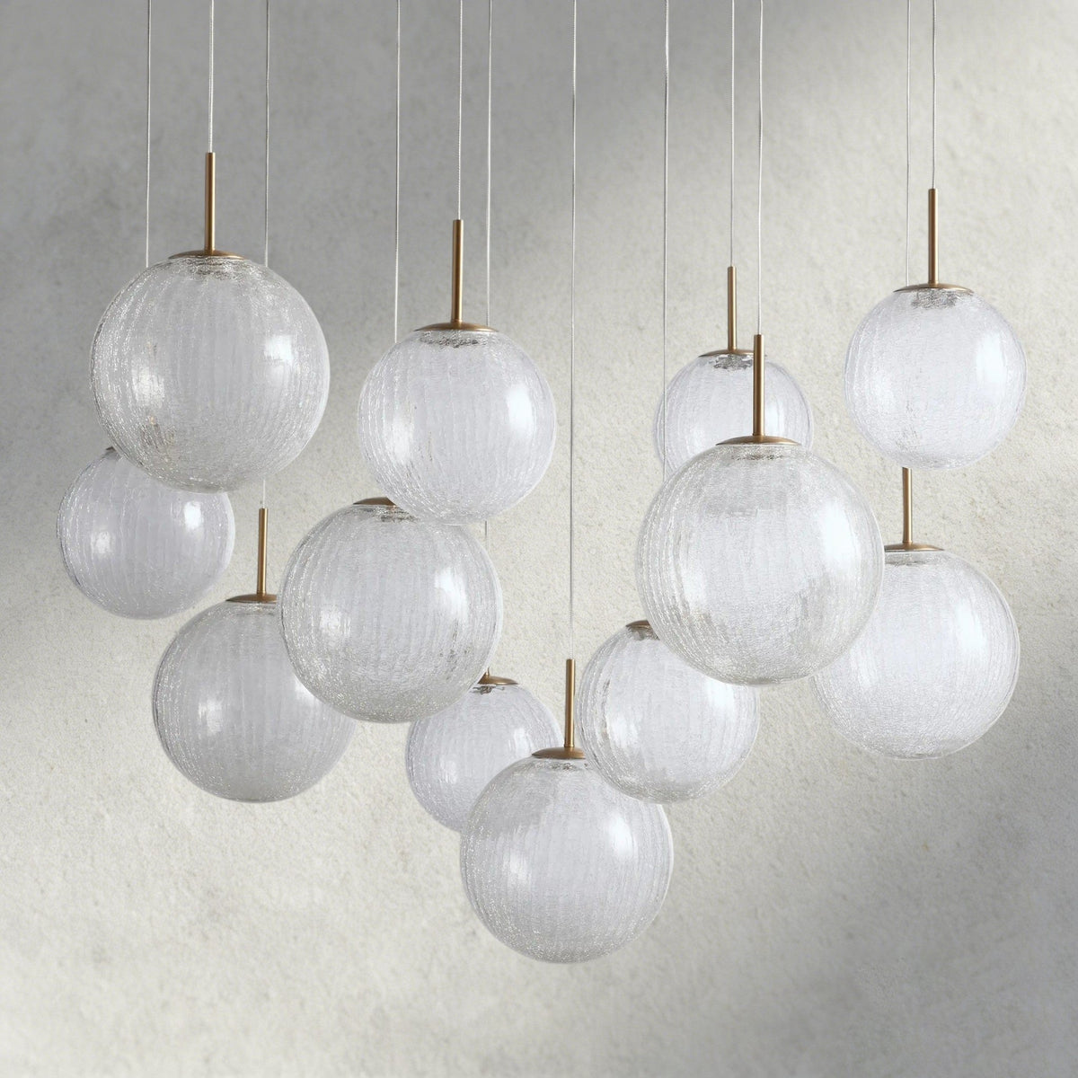 Casen Round Chandelier 20", 28", 34", 43" - Zelno Lighting
