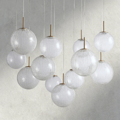 Casen Round Chandelier 20", 28", 34", 43" - Zelno Lighting