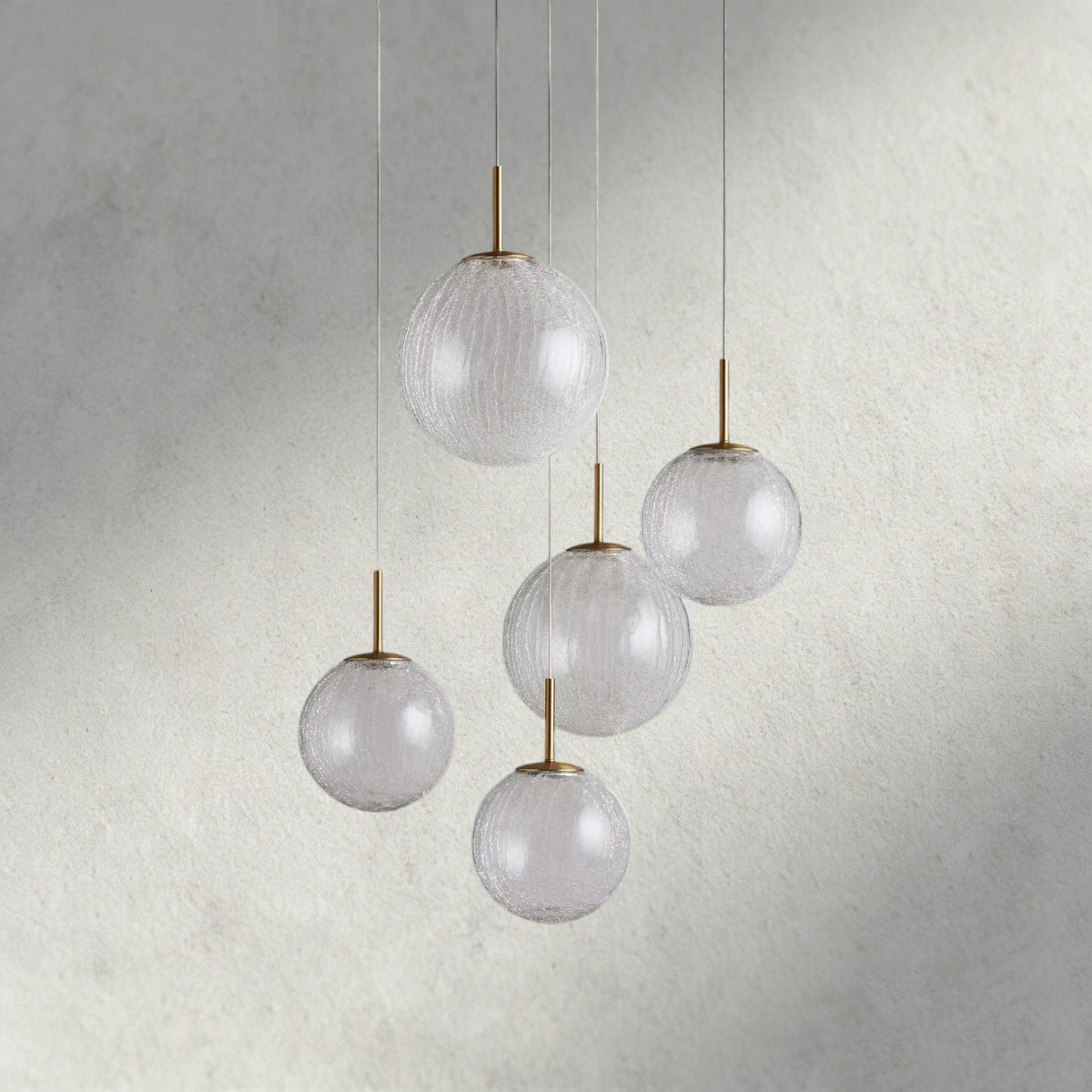 Casen Round Chandelier 20", 28", 34", 43" - Zelno Lighting