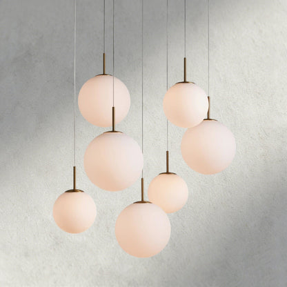 Casen Round Chandelier 20", 28", 34", 43" - Zelno Lighting