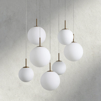 Casen Round Chandelier 20", 28", 34", 43" - Zelno Lighting