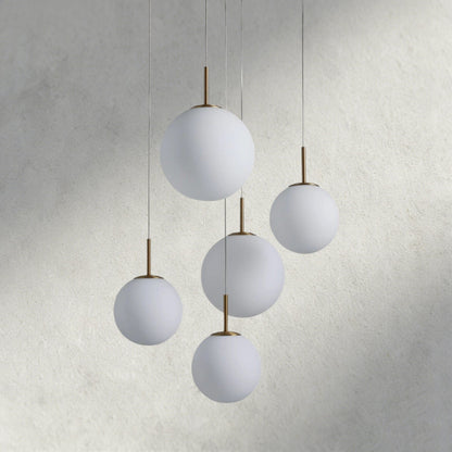 Casen Round Chandelier 20", 28", 34", 43" - Zelno Lighting