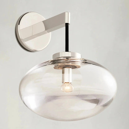 Cebret Glass Sconce - Zelno Lighting