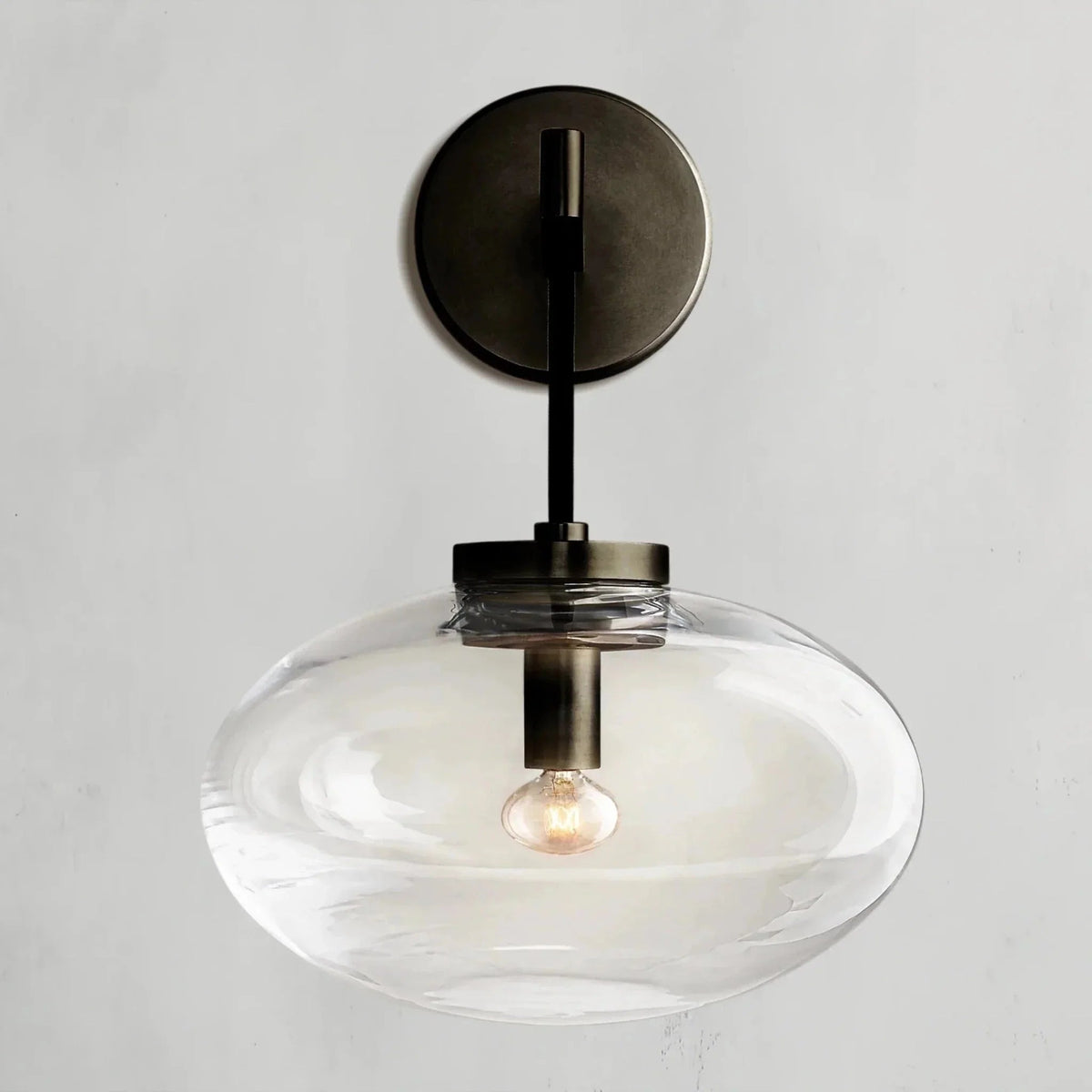 Cebret Glass Sconce - Zelno Lighting