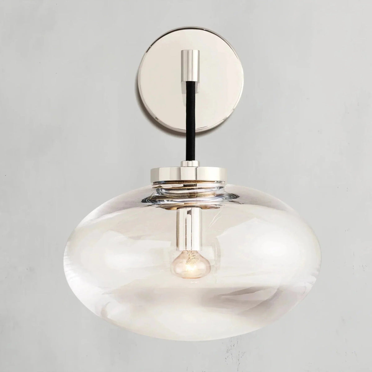 Cebret Glass Sconce - Zelno Lighting