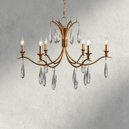 Celine Chandelier 36", 59" - Zelno Lighting