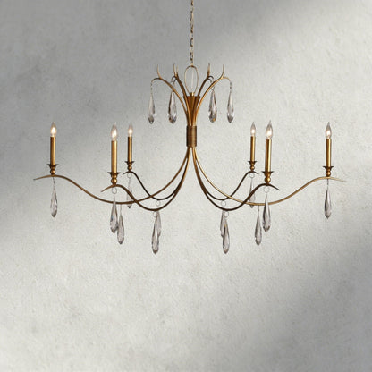 Celine Chandelier 36", 59" - Zelno Lighting