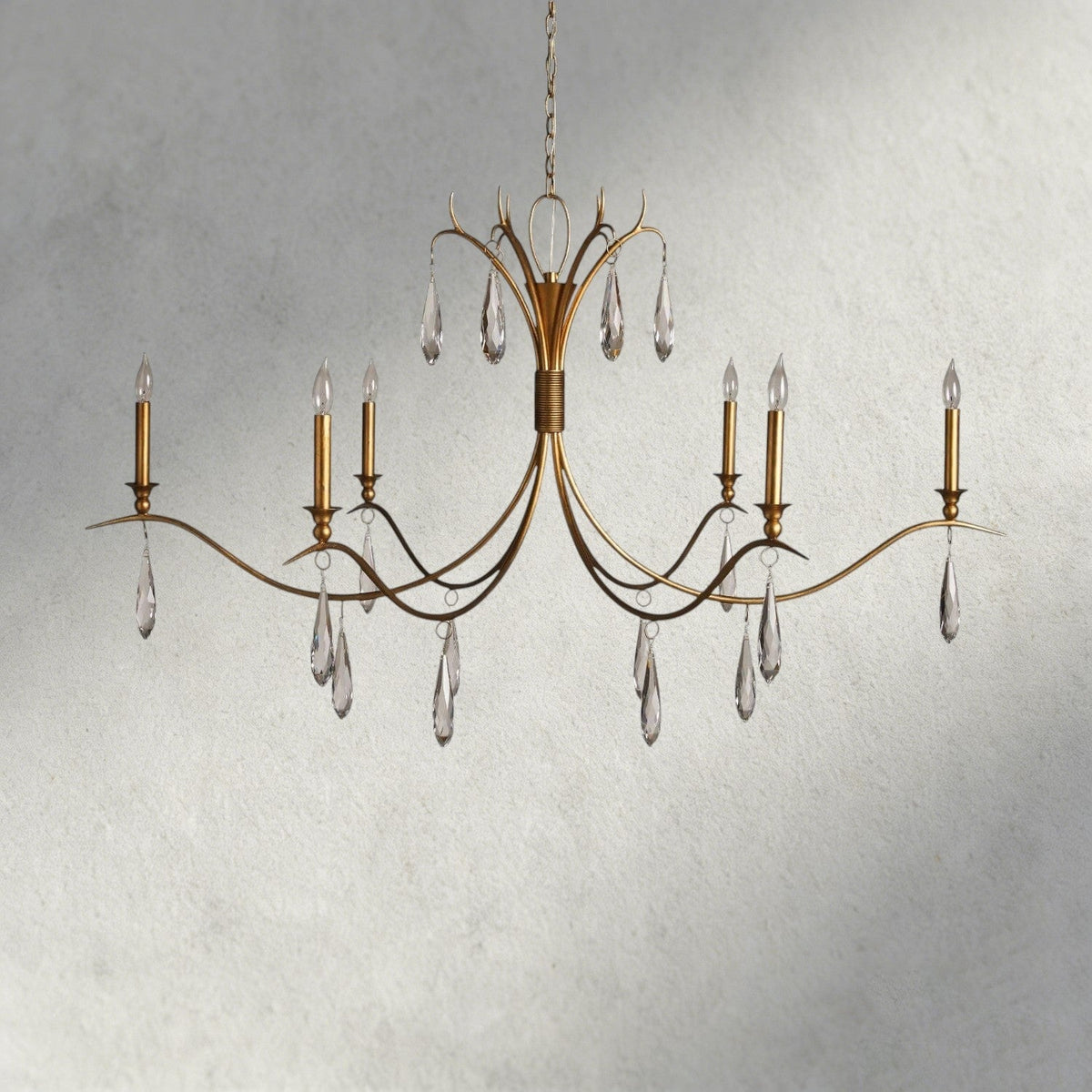 Celine Chandelier 36", 59" - Zelno Lighting